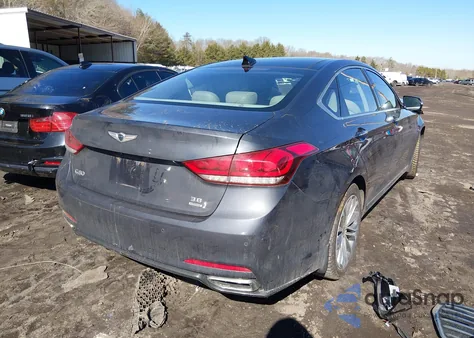 2017 Genesis G80 3.8 from USA, damaged, VIN KMHGN4JE9HU168298
